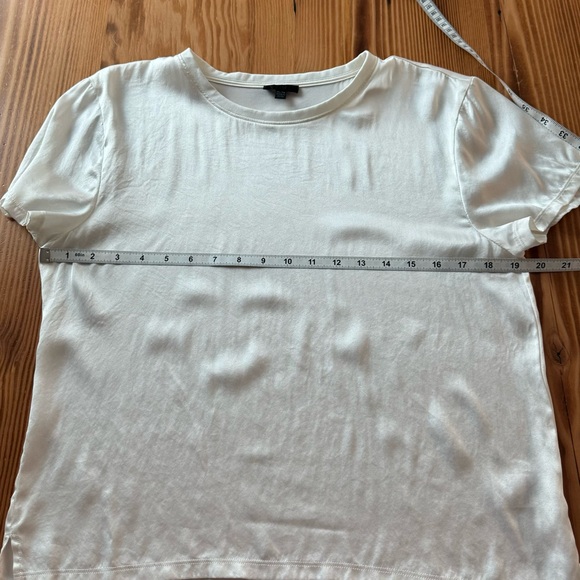 ATM Anthony Thomas Melillo Stretch Silk Crewneck Tee - Picture 10 of 11